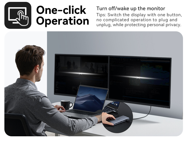 dell hp thunderbolt 3 4 laptop docking station dual monitor hdmi docking station