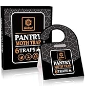 GIDEAL Pantry Moth Trap with Pheromones Prime for House Kitchen Food Cupboard 6 Pack (Grain Moth)