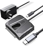 ORICO SATA to USB C Adapter, Hard Drive Reader for Universal 2.5 3.5-Inch IDE and SATA External H...