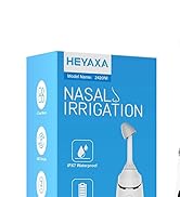 HEYAXA Electric Nasal Irrigation System for Nose Discomfort Relief &amp; Nasal Care,Neti Pot Sinus Ri...