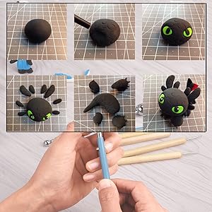 air dry clay modeling
