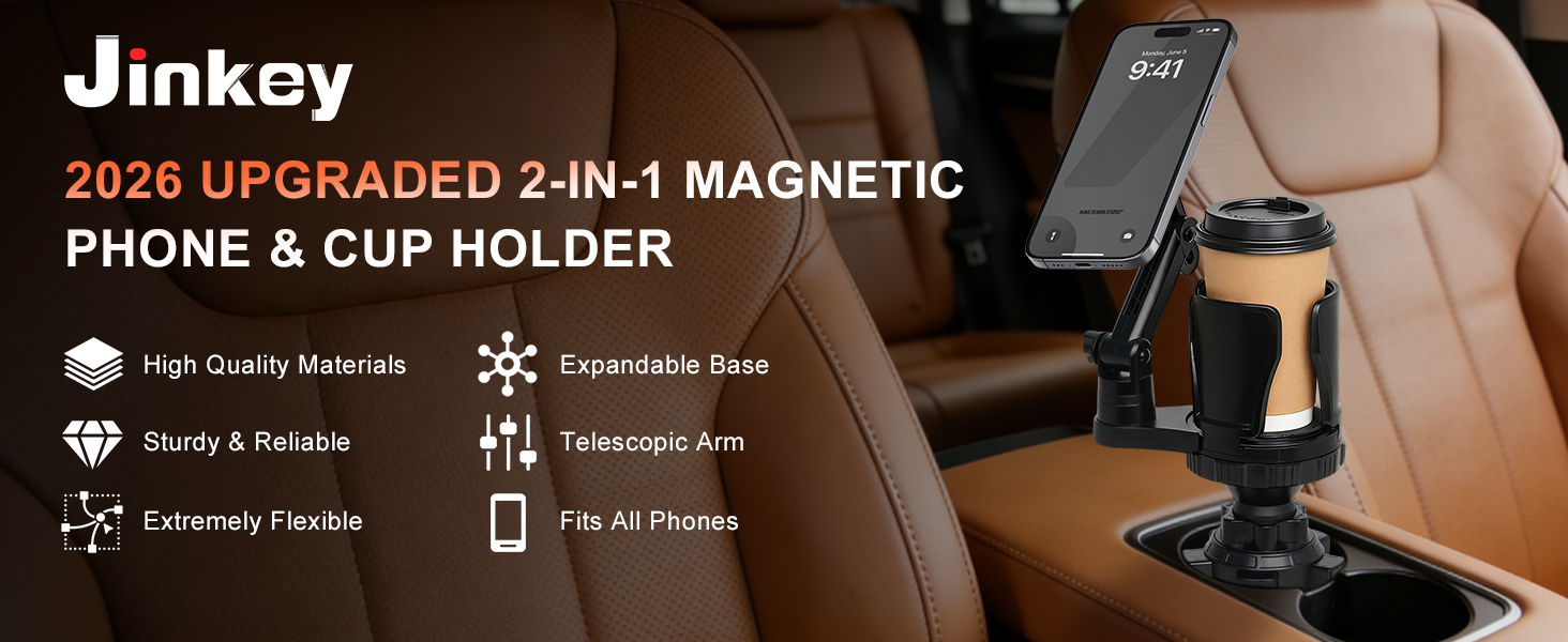 Car magnetic phone holder