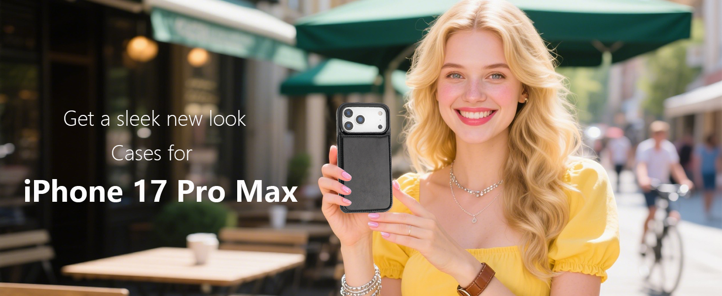 Wallet Case for iPhone 17 pro max
