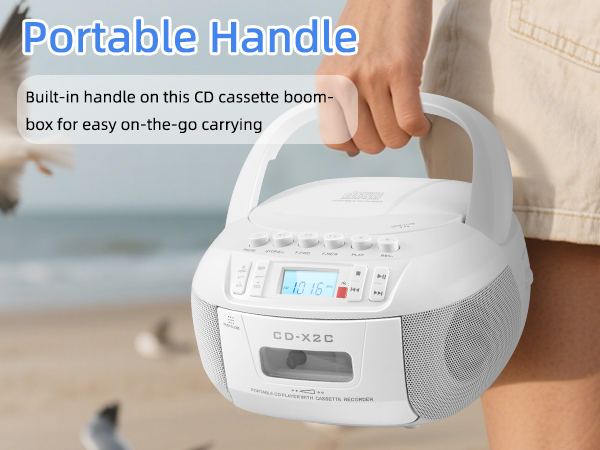 CD and Cassette Player