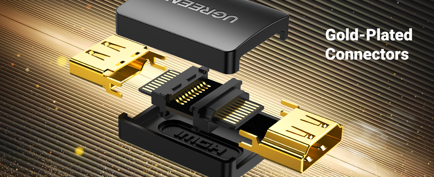 HDMI Coupler Gold-Plated Connectors
