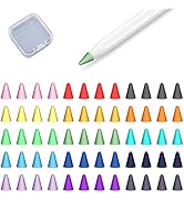 AmberVec 60 Pack Tip Cover for Apple Pencil 2nd Generation and 1st Generation, Comaptible with Ap...