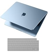 Soonjet for MacBook Air 13 inch Case with Keyboard Cover, Matte Finish Cover, Fits 2022-2025 M4/M...