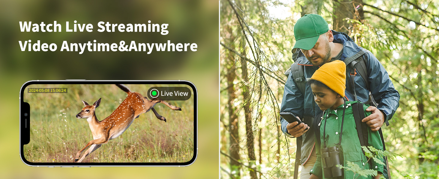 cellular trail camera with live feed