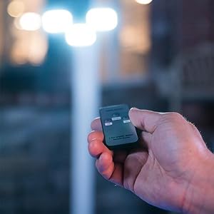 outdoor pathway garden lights with remote control