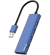ANYPLUS USB Hub, USB 3.0 Hub Aluminum Alloy Ultra Slim USB Splitter, Portable 4 Port USB Extender...