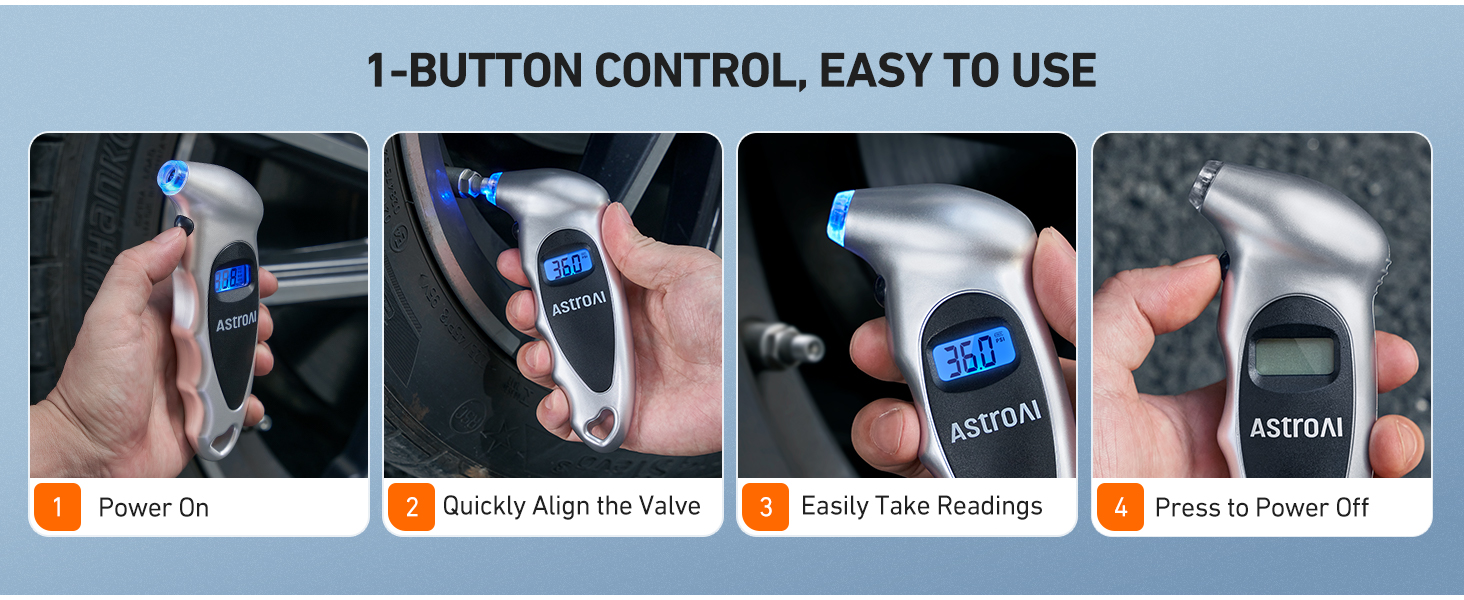 digital tire pressure gauge