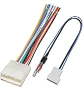 NuIth Radio Wiring Harness Connector Replacement for Nissan 2007-2019,Infiniti 2008-2013,Subaru 2...