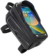 EVA waterproof bracket front frame tube handlebar bike accessories bag, bicycle front frame bag, ...