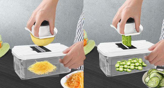 veggie chopper food chopper with container vegetable chopper