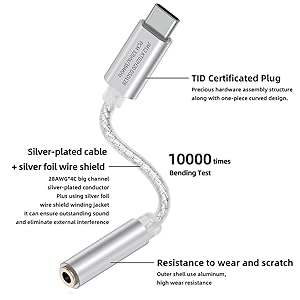 Silver-Plated Conductors + Silver Foil Shielding