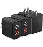 4-Pack USB C Charger Block, 40W 4-Port Type C Fast Charging Block Dual Port USBC Power Adapter+QC...