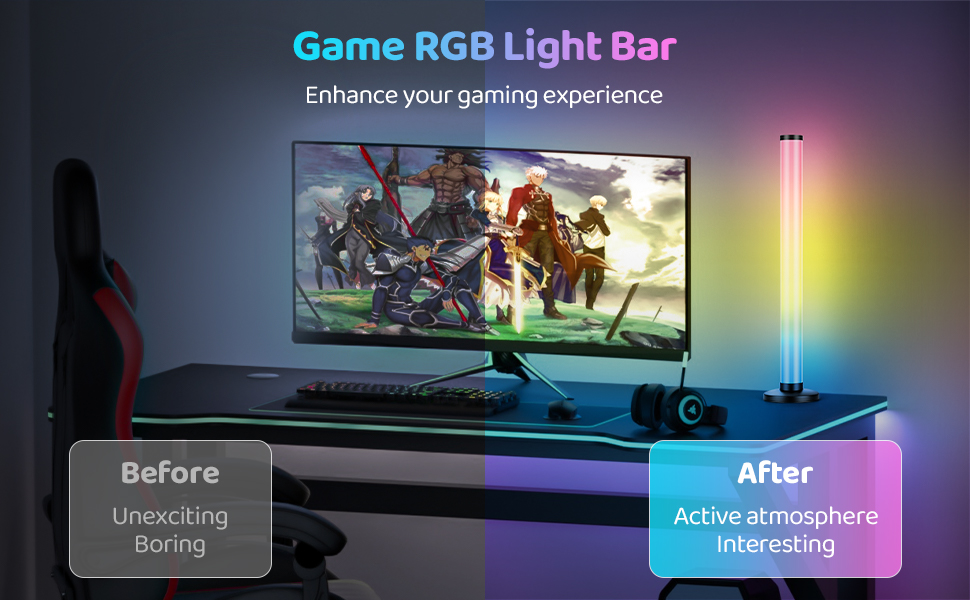 game rgb light bar tv led lights