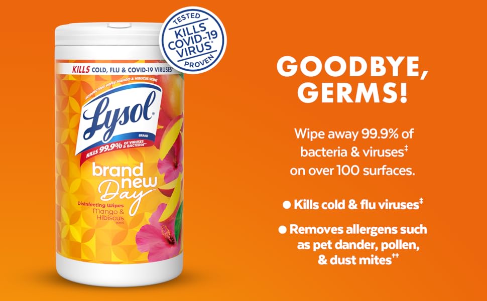 Disinfecting wipes