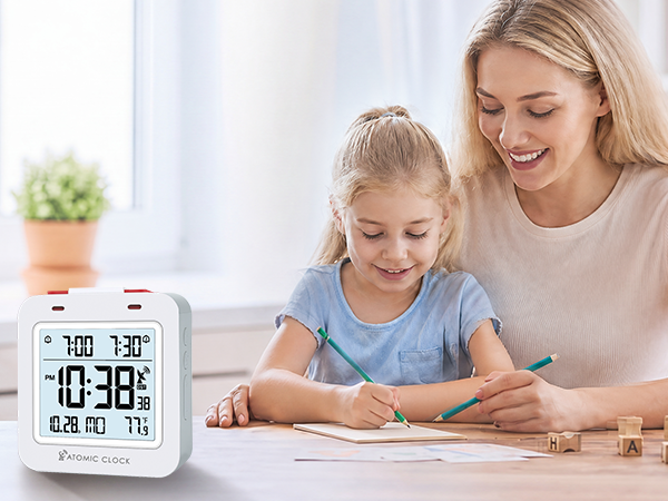 dual alarm clocks for bedrooms
