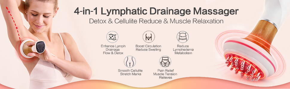 4-in-1 Lymphatic Drainage Massager