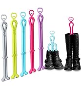 ONEDONE Folding Boot Shaper Stands Boots Knee High Shoes Clip Support Stand -5Pack
