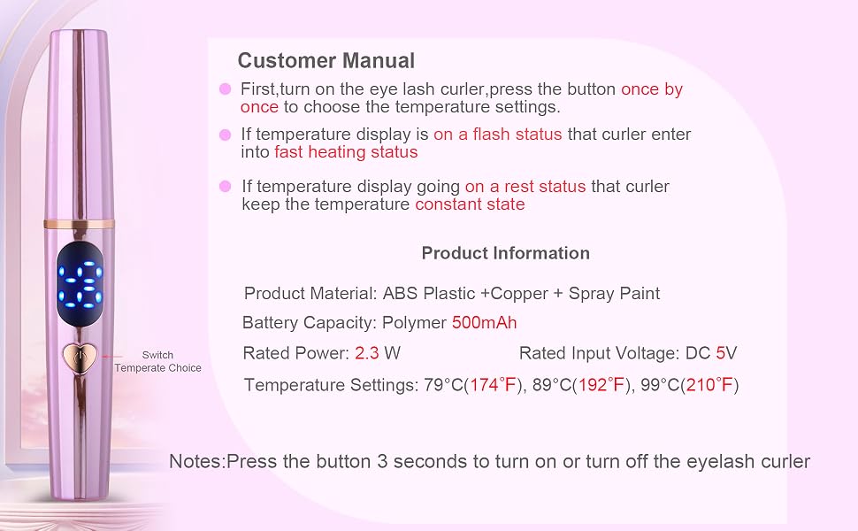 heated lash curler,best eyelash curler,shisedo eye lash curler,heated curlers
