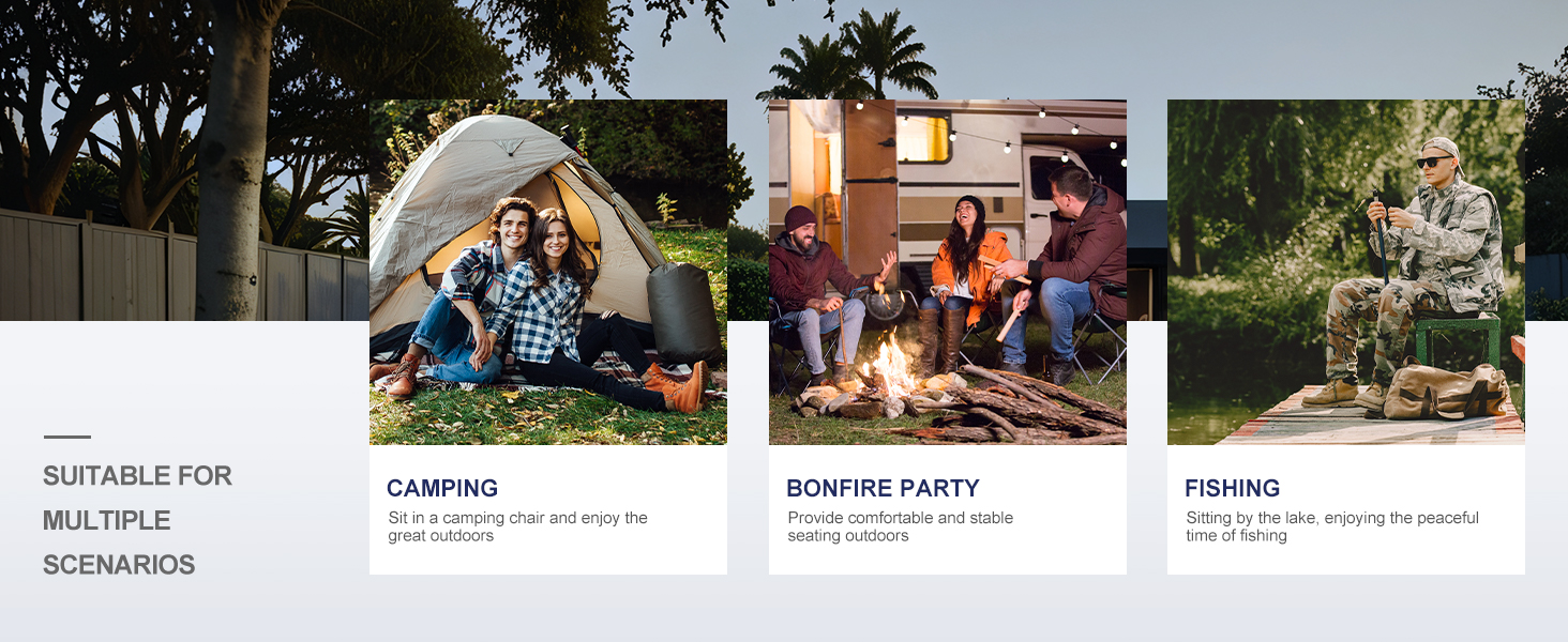 LET'S CAMP camping chair