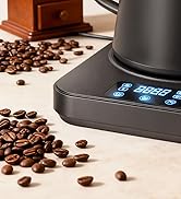 AGORVIO Gooseneck Electric Kettle, ±1°F Precision Control, 24H Keep Warm, Smart Altitude Adjustme...