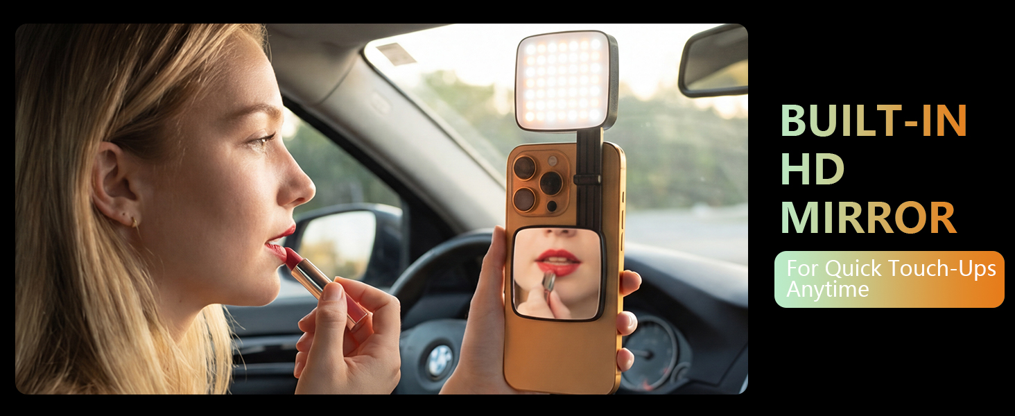 Built-in Mirror