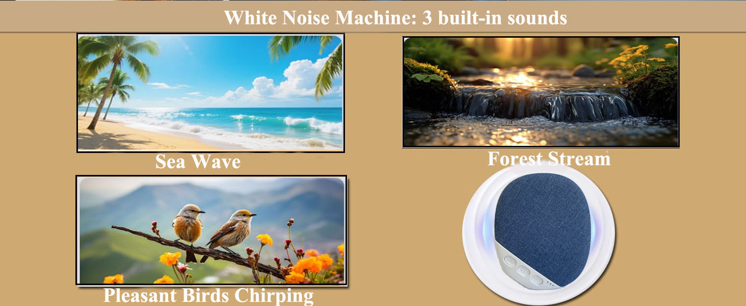 white noise machine gift for men woman pillow speaker