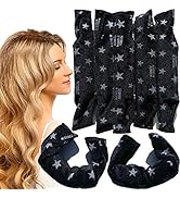 Aimin Hair Soft Overnight Hair Rollers No Heat Sleep In Hair Curlers For Thick Hair Large Cloth P...