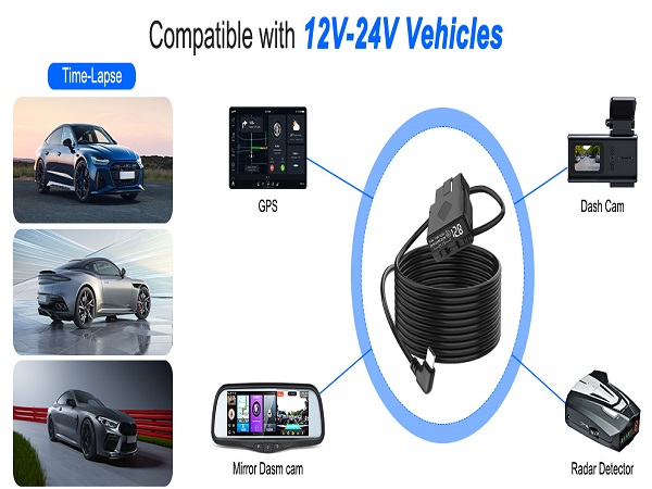 Dash Cam OBD Hardwire Kit