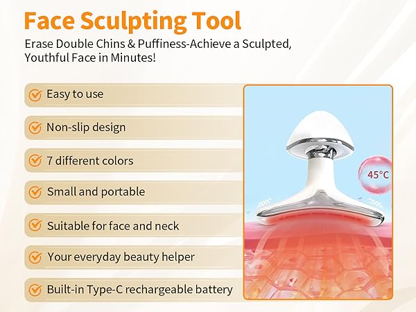 Portable Neck and Face Massager