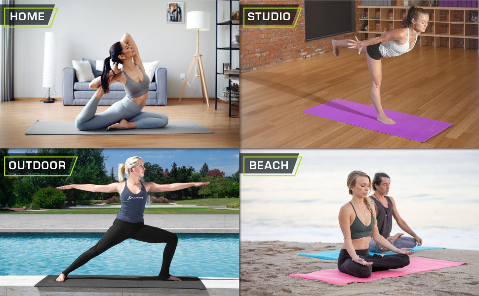 Original yoga Mat with places to use