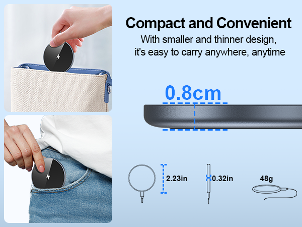 wireless iphone charger pad