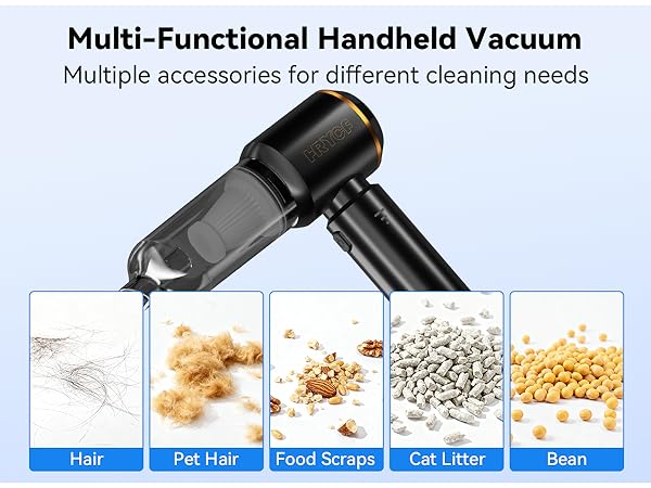 HRYCF handheld car vacuum