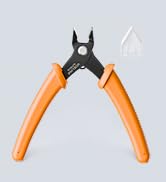 VCELINK Micro Precision Wire Cutter Spring Loaded, 5-Inch Flush Cutter Pliers
