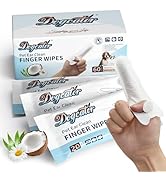 Dogcator Ear Wipes for Dogs, Dog Ear Wipes for Cleaning, Pet Ear Clean Finger Wipes for Soothing ...