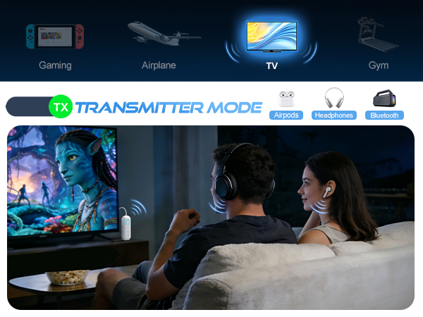 Bluetooth Transmitter for TV