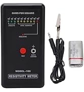 Surface Resistance Meter,Anti-Static Resistivity Meter,Resistance Tester Meter Measurement Humidi...