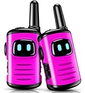 Kids Walkie Talkies Toys for Girls: comedyfun Mini Robots Walkies Talkies 2 Pack Birthday Gifts f...