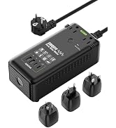 EPICKA 2000W Pure Sine Wave Voltage Converter, 220V to 110V Power Transformer with 20W PD USB-C F...