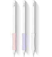 3 Pack iPencil Grips Case Cover Silicone Sleeve Holder Compatible with Apple Pencil (USB-C)&amp;Apple...
