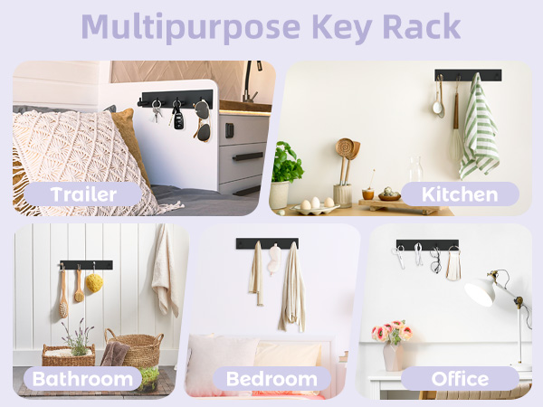 Key Holder with 4 Hooks