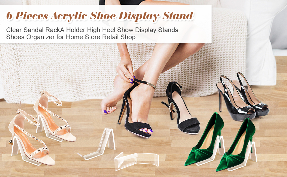 Acrylic Shoe Display Stand
