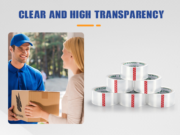 Clear Duty Packing Tape
