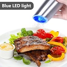 blue LED light
