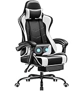 Homall Gaming Chair, Video Game Chair with Footrest and Massage Lumbar Support, Ergonomic Compute...