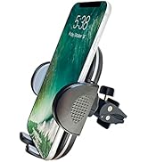 Fugetek Phone Holder Air Vent Mount, Adjustable Cradle, Quick Release, Durable Metal Clip Plates,...