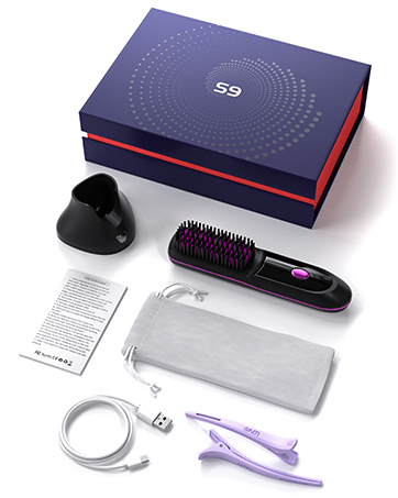 What’s included in the S9 Black set: dock, cable, pouch, clips, and manual